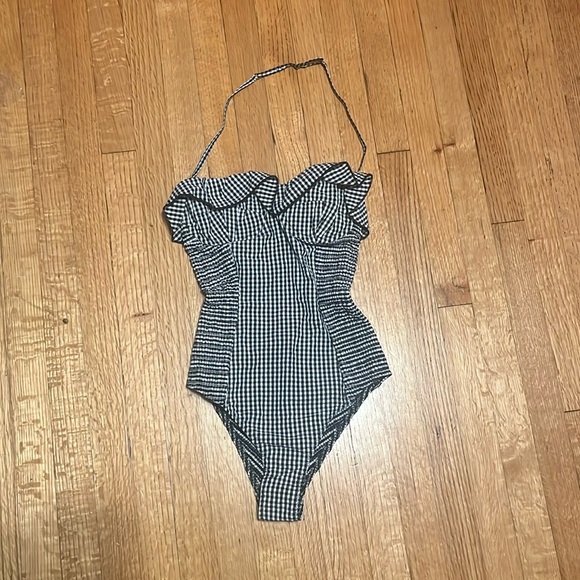 Doen Playa Maillot La Maddalena Gingham one piece swimsuit - Picture 12 of 16
